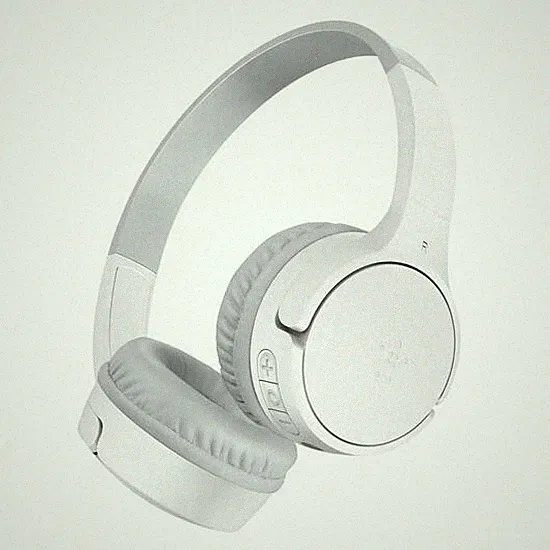 Belkin SoundForm Mini kabelloser On-Ear-Kopfhörer für Kinder, weiß