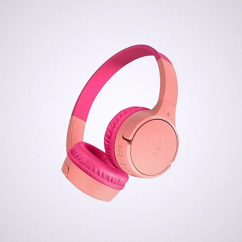 Belkin Soundform Mini kabelloser On-Ear Kopfhörer pink