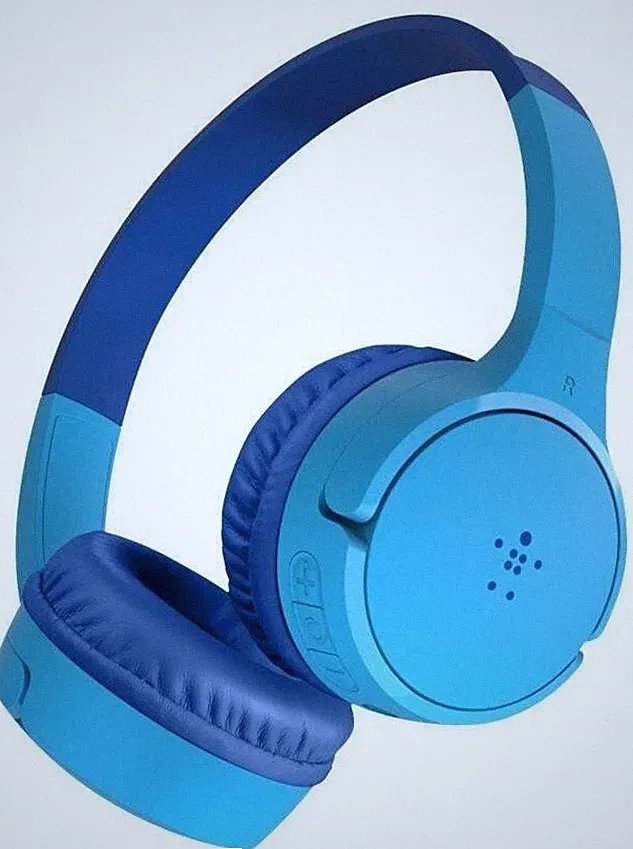 Belkin SOUNDFORM Mini Kinder Bluetooth Kopfhörer Blau 85dB V3