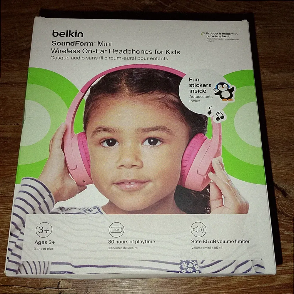 Belkin SoundForm Mini Kinder Kopfhörer - Wireless Bluetooth - 85dB Limit