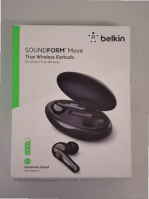 Belkin SOUNDFORM Move, True Wireless Earbuds, schwarz "wie neu"