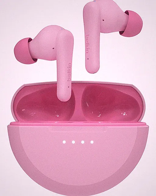 Belkin SoundForm Nano 2 Bluetooth Ohrhörer für Kinder mit integriertem Mikrofon 28H