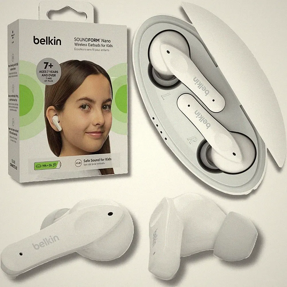 Belkin Soundform Nano Kinder Kopfhörer In-Ear Bluetooth Wireless