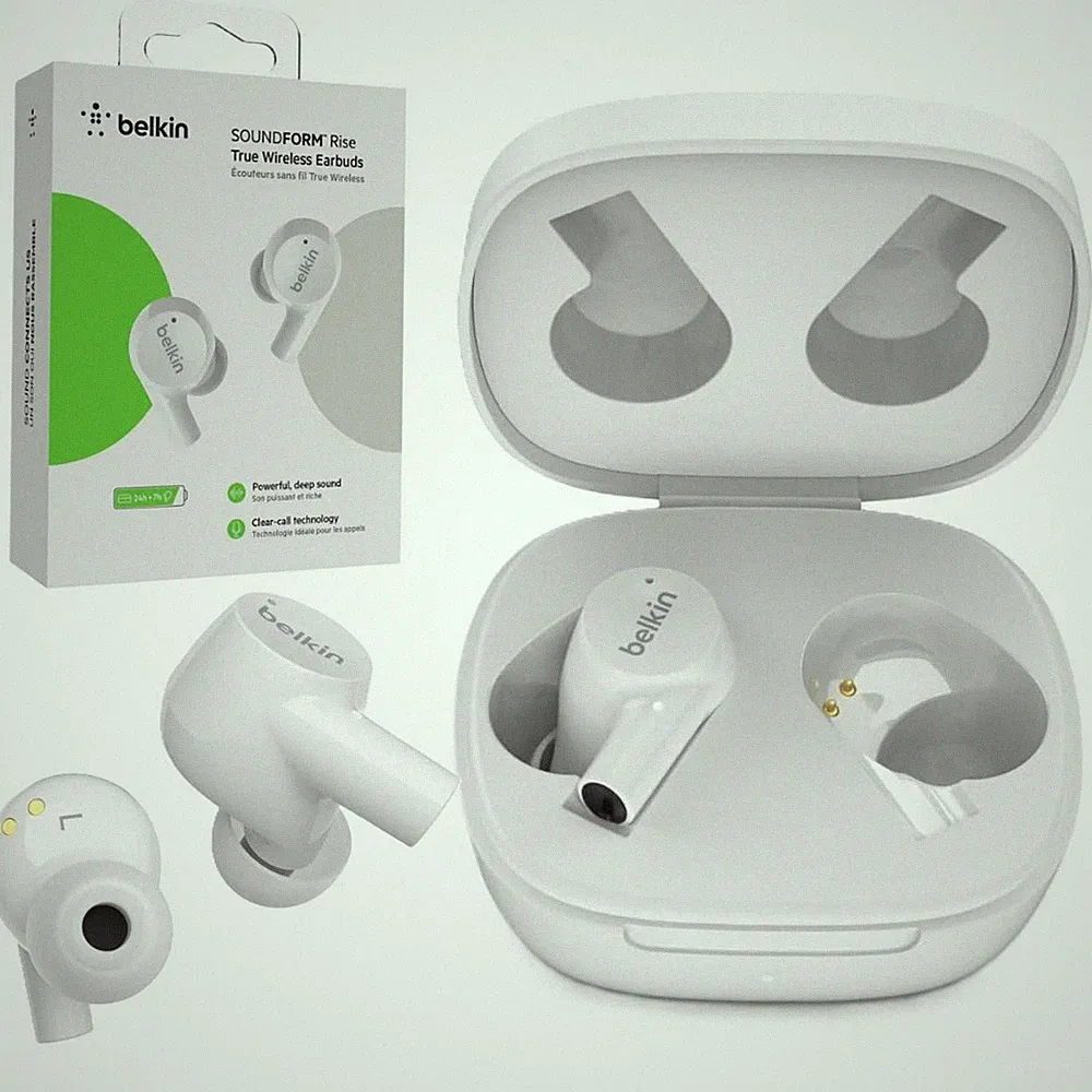 Belkin SoundForm Rise kabellose In-Ear-Kopfhörer mit Mikrofon