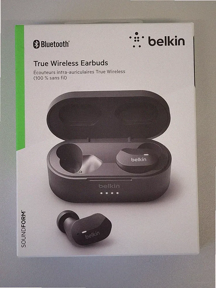 Belkin SOUNDFORM True Wireless In-Ear Kopfhörer, schwarz "sehr gut"