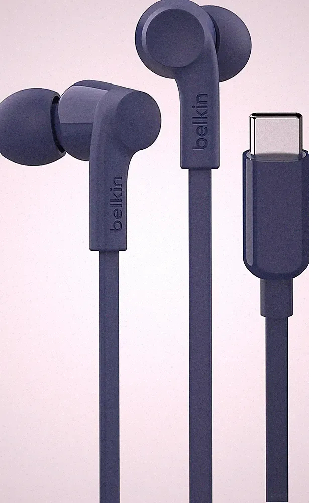 Belkin SoundForm | USB-C In-Ear Kopfhörer Mikrofon | iPhone Android | Wie Neu