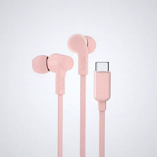 Belkin SoundForm USB-C In-Ear-Kopfhörer, rosa