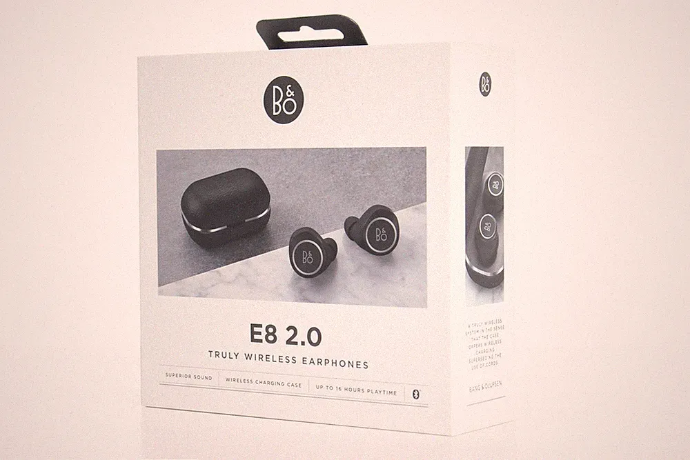 Beoplay E8 2.0 B&O Bang & Olufsen True Wireless Earbuds Schwarz Gebraucht...