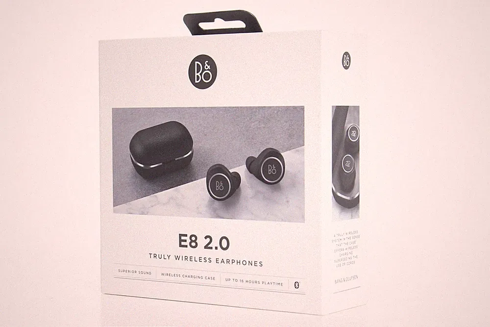 Beoplay E8 2.0 B&O Bang & Olufsen True Wireless Earbuds Schwarz Gebraucht mit...