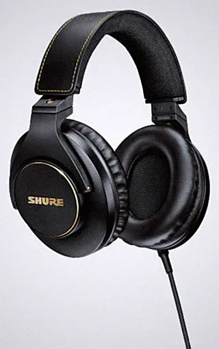 Bequemer Shure Over-Ear Referenz Studio Kopfhörer für professionelles Recording