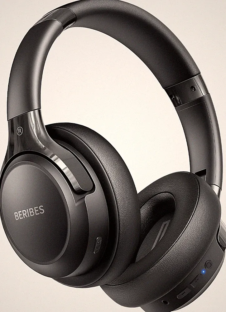 BERIBES Bluetooth Kopfhörer Kabellos Over Ear 65h Akku 6 EQ-Modi