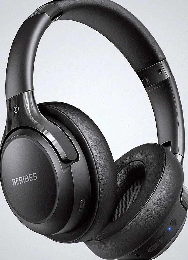 BERIBES Bluetooth Kopfhörer Over Ear mit 65h Akku und 6 EQ-Modi für Erwachsene