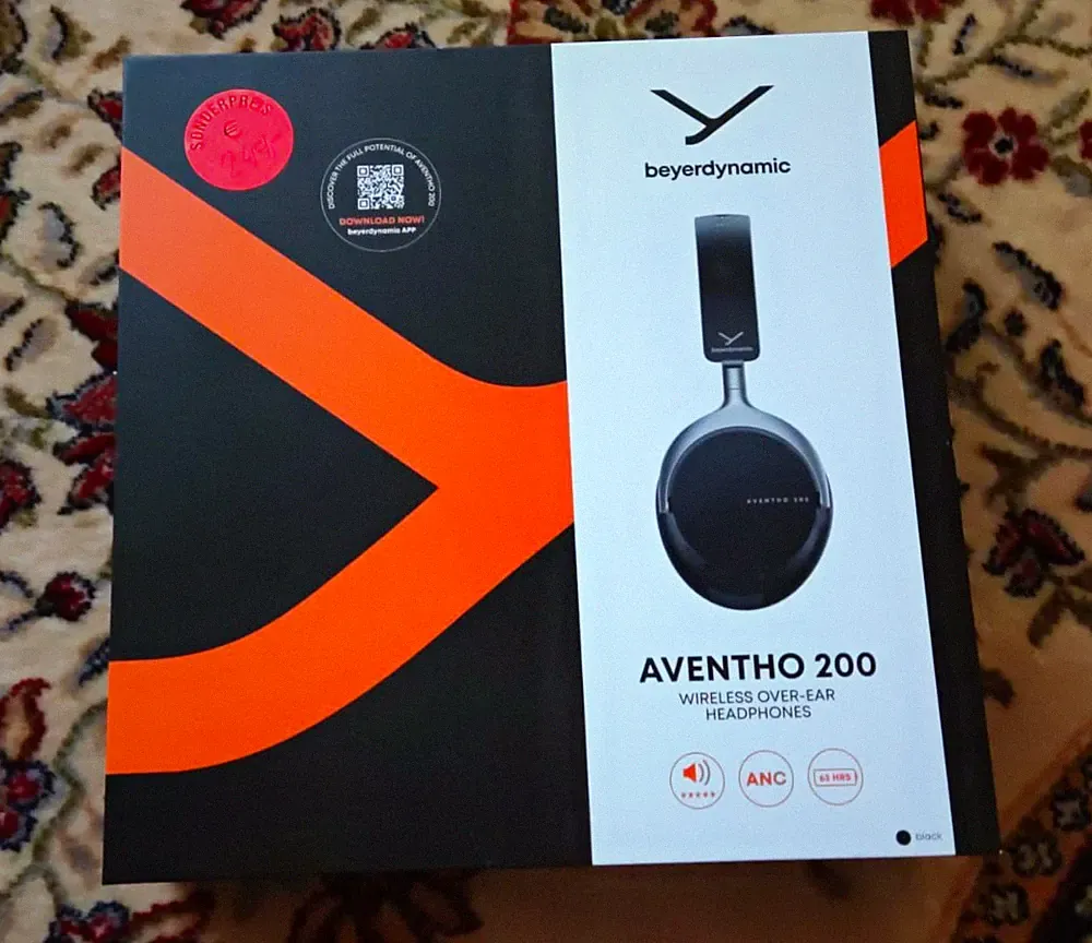 beyerdynamic AVENTHO 200 On-Ear Kopfhörer Bluetooth ANC kabellos Schwarz