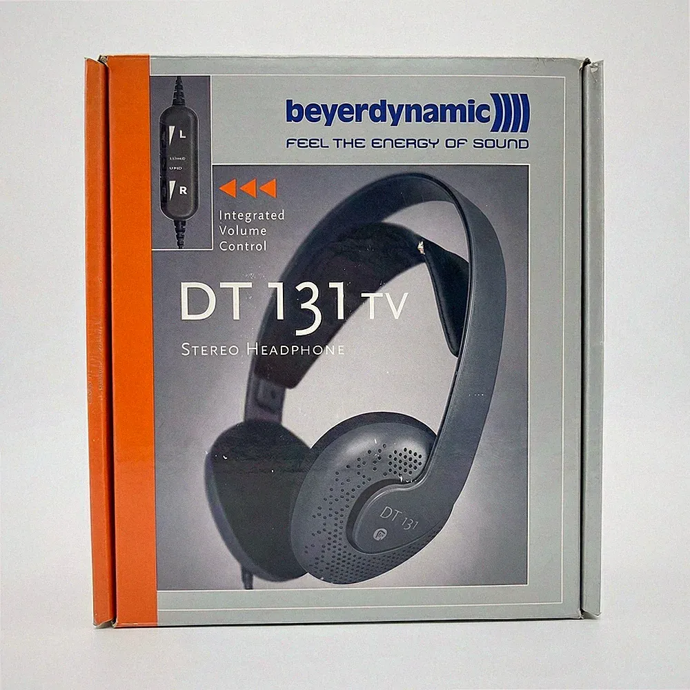 Beyerdynamic DT 131 TV On-Ear Kopfhörer HiFi Stereo Mono Surround 3,5mm Klinke