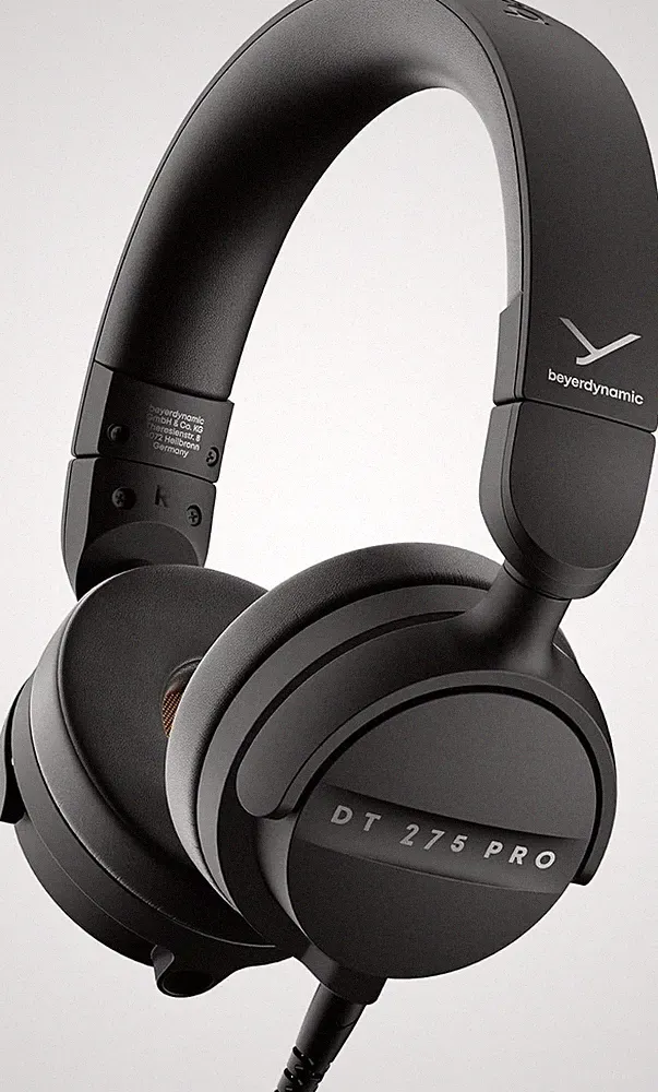 beyerdynamic DT 275 PRO On-Ear-Monitoringkopfhörer mit hoher Isolation Ausgewoge