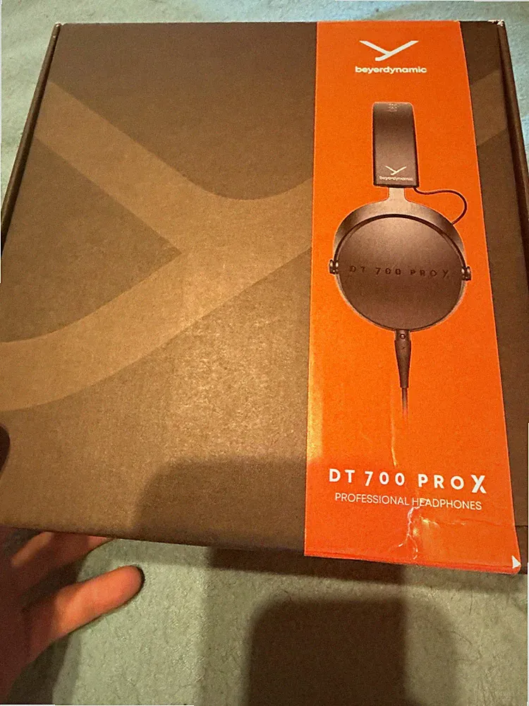 beyerdynamic DT 700 PRO X Over-Ear Kopfhörer kabelgebunden 3,5 mm schwarz/grau