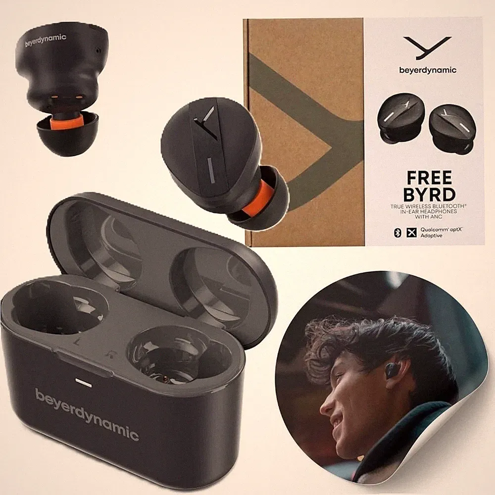 Beyerdynamic Free Byrd kabellose In-Ear-Kopfhörer 1 Ohrstöpsel fehlt!