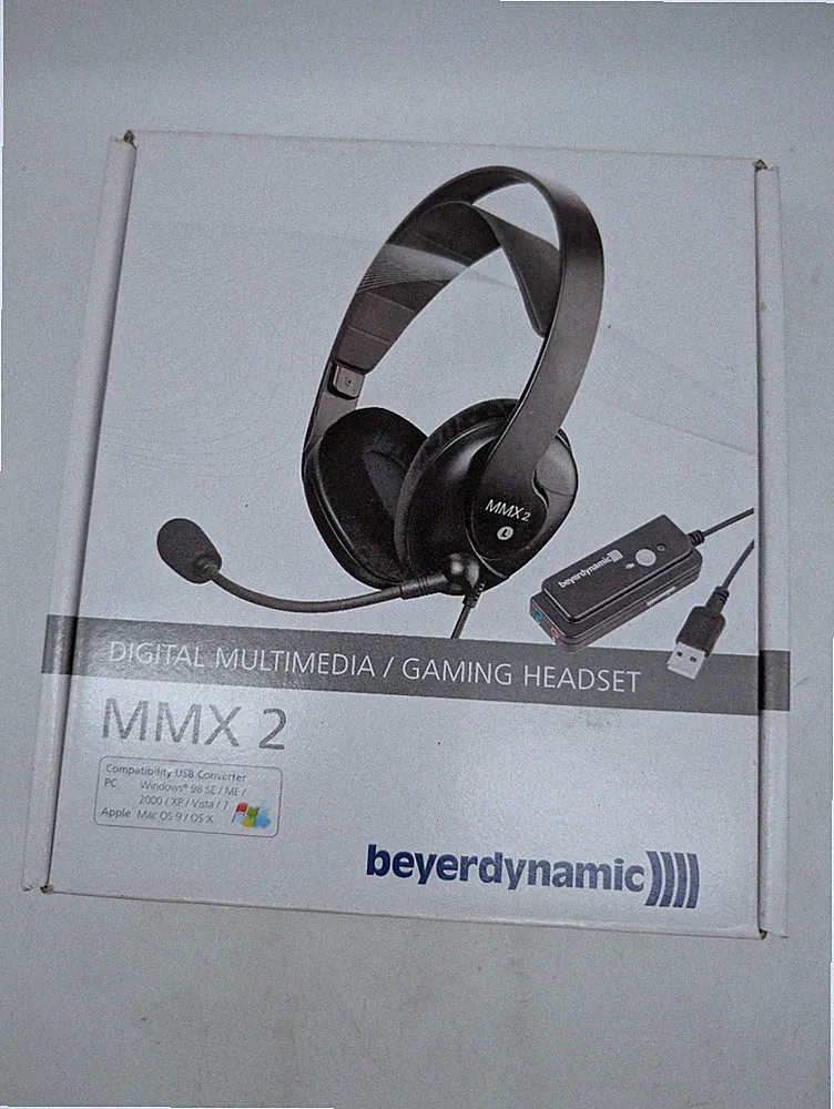 Beyerdynamic MMX2 Gaming Headset Kopfhörer Vintage in OVP