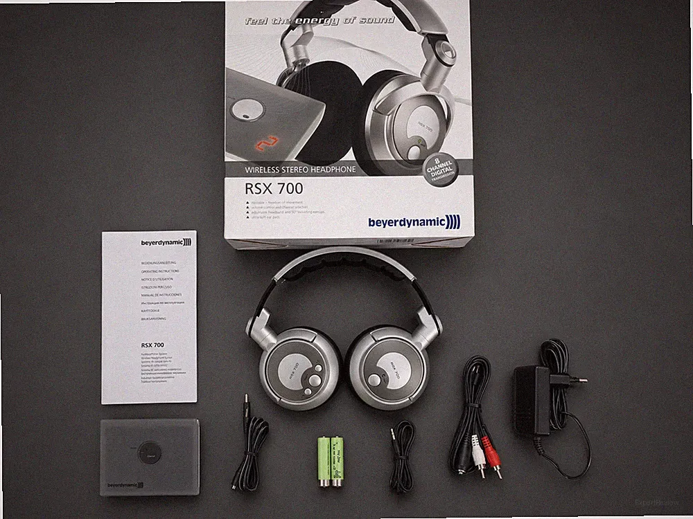beyerdynamic RSX 700 Wireless Stereo Headphone Kopfhörer OVP Anleitung wie neu