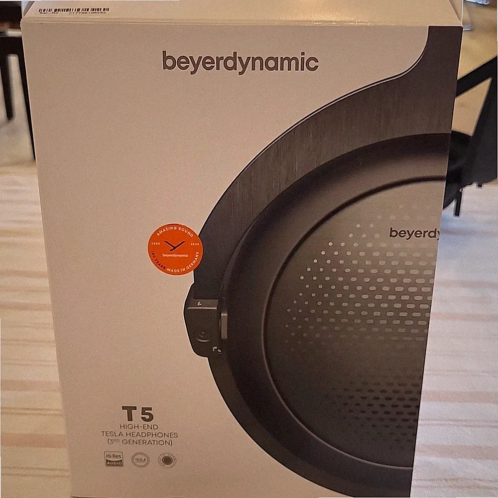 beyerdynamic T5 3. Generation Over-Ear Kopfhörer Schwarz kabelgeb. 3,5mm neuw.