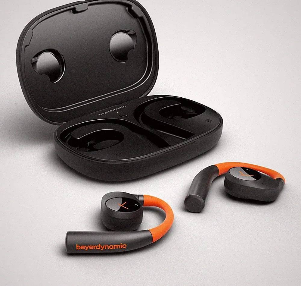beyerdynamic VERIO 200 SPORT Open-Ear Bluetooth 5.3 Schwarz Orange Neu OVP