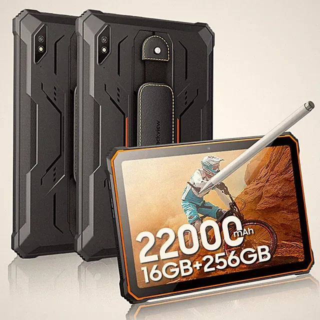 Blackview Active 8 Pro 22000mAh Outdoor Tablet 16GB+256GB 10.4Zoll 2.4K 48MP NFC