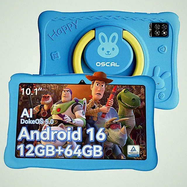Blackview Kido 2 Kids Android 16 Kinder Tablet 10.1 Inch 4GB 64GB WiFi 6600mAh