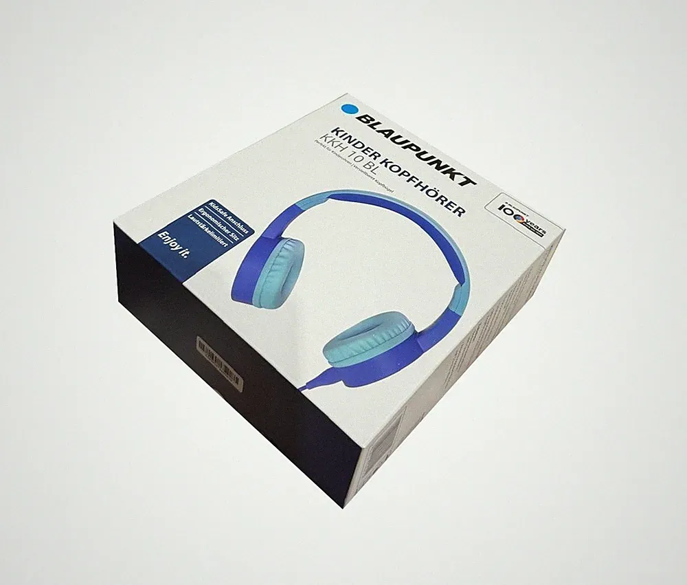 BLAUPUNKT Kids Kopfhörer KKH10 blau, Kinderkopfhörer mit Kabel, 3,5 mm Klinke AU