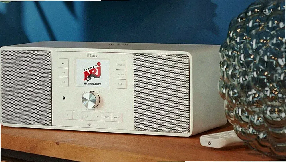 Block Harmony Smartradio DAB+, WLAN, Bluetooth, AUX, Kopfhörer weiß