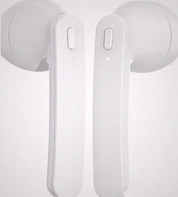 Bluetooth 5.0 In-Ear Kopfhörer TWS Ladecase Weiß NABO X-Sound Ear Dots NEU