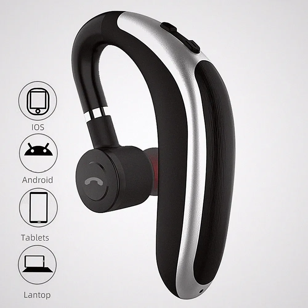 Bluetooth 5.0 Kopfhörer In-Ear Kabellos Ohrhörer Headset 180 ° drehbare