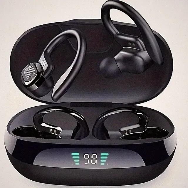 Bluetooth 5.1 Kopfhörer In Ear Headset Einohr Ohrbügel Freisprecheinrichtung DE