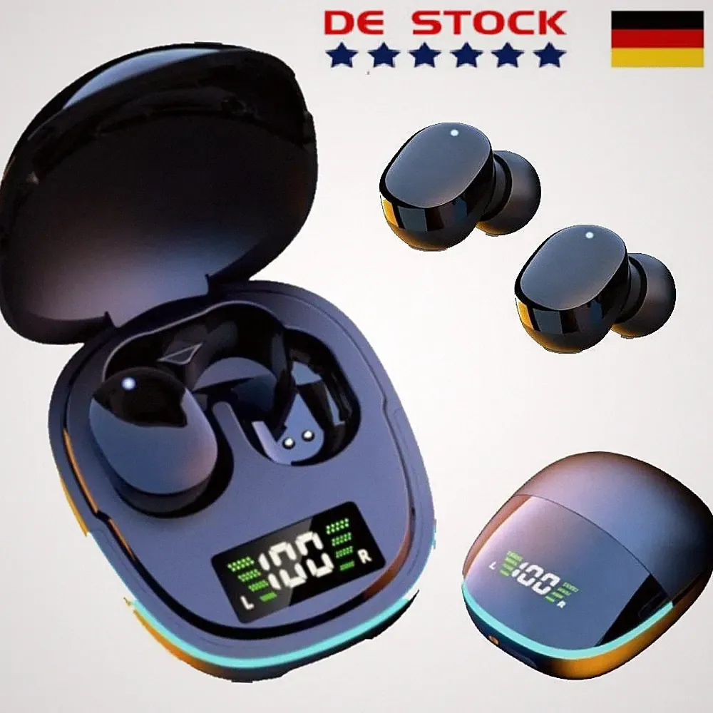 Bluetooth 5.3 Kabellose Mini-In-Ear-Kopfhörer mit ultraleichte Ohrhörer