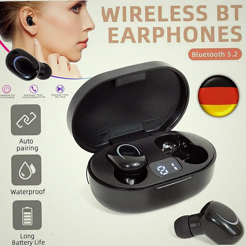 Bluetooth 5.3 Kopfhörer f. Samsung Galaxy In-Ear Kabellos Ohrhörer Sport Headset