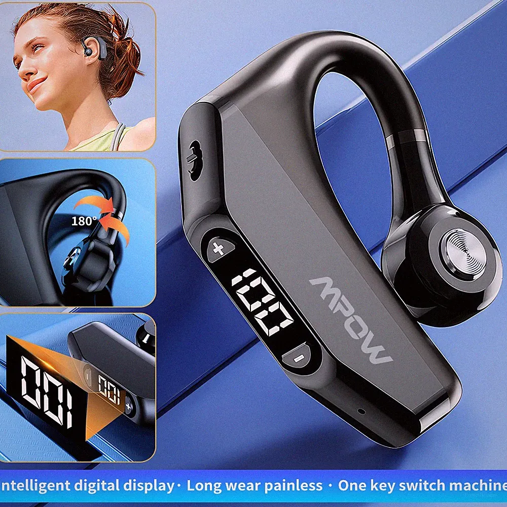 Bluetooth 5.3 Kopfhörer In Ear Kabellos TWS Sportkopfhörer IPX6 mit Mikrofon
