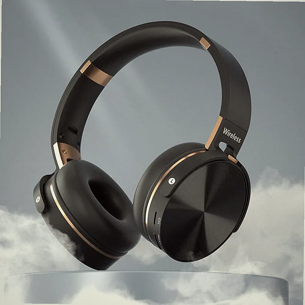 Bluetooth 5.3 Kopfhörer Over Ear Kabellos HiFi Stereo Wireless Headset mit Kabel