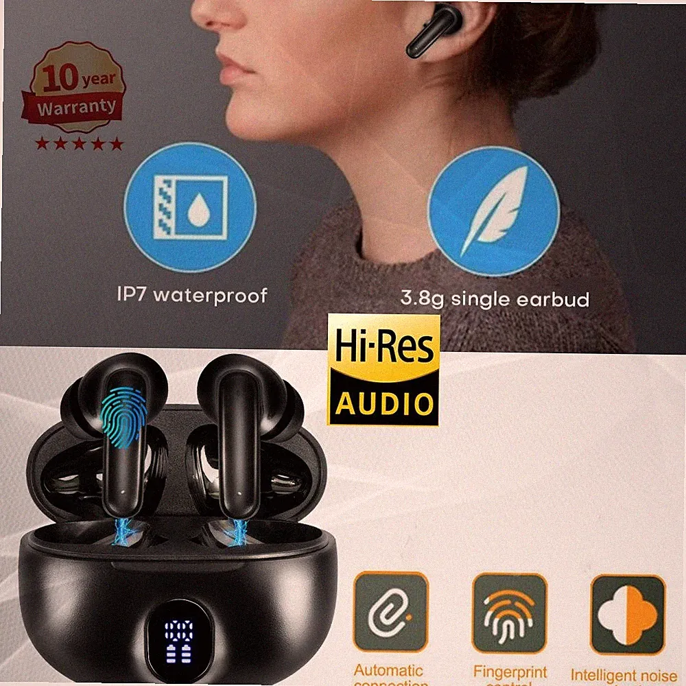 Bluetooth 5.4 Kopfhörer f. Samsung Galaxy In-Ear Kabellos Ohrhörer Sport Headset
