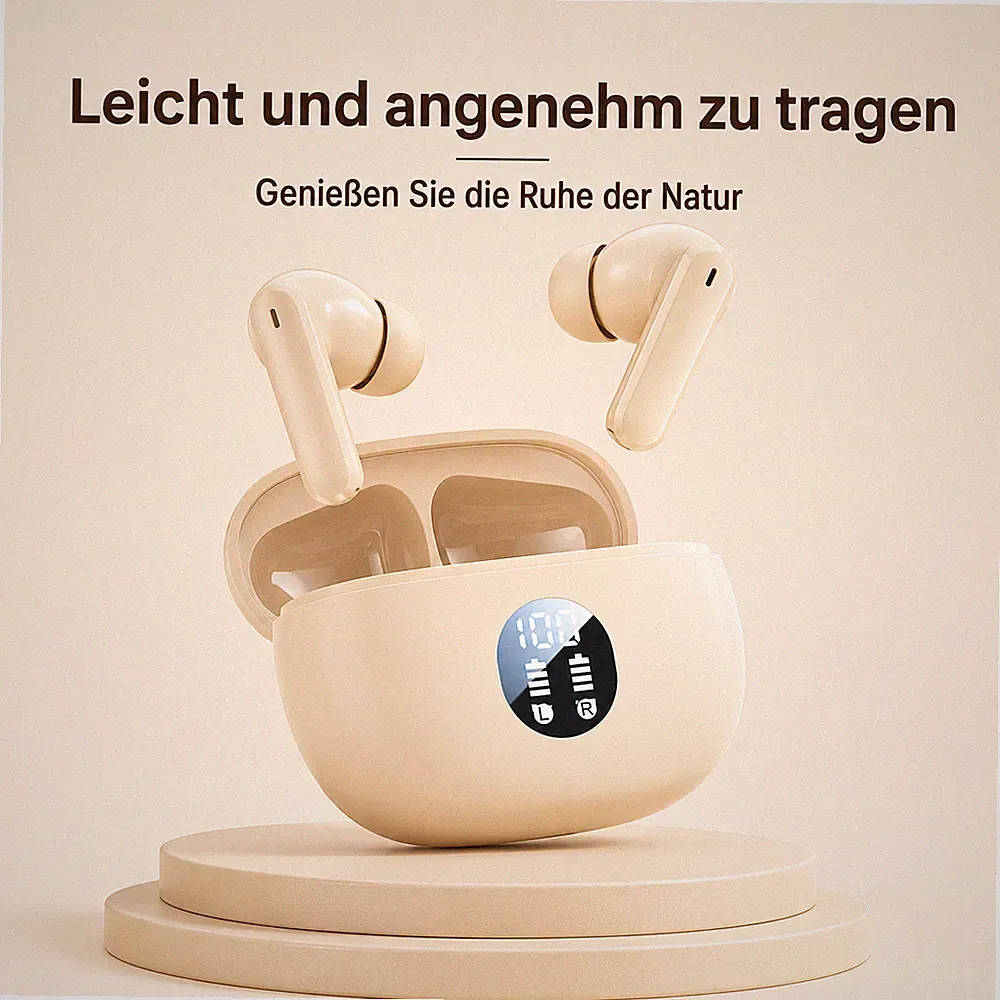Bluetooth 5.4 Kopfhörer f. Samsung iPhone In-Ear Kabellos Ohrhörer Touch Headset