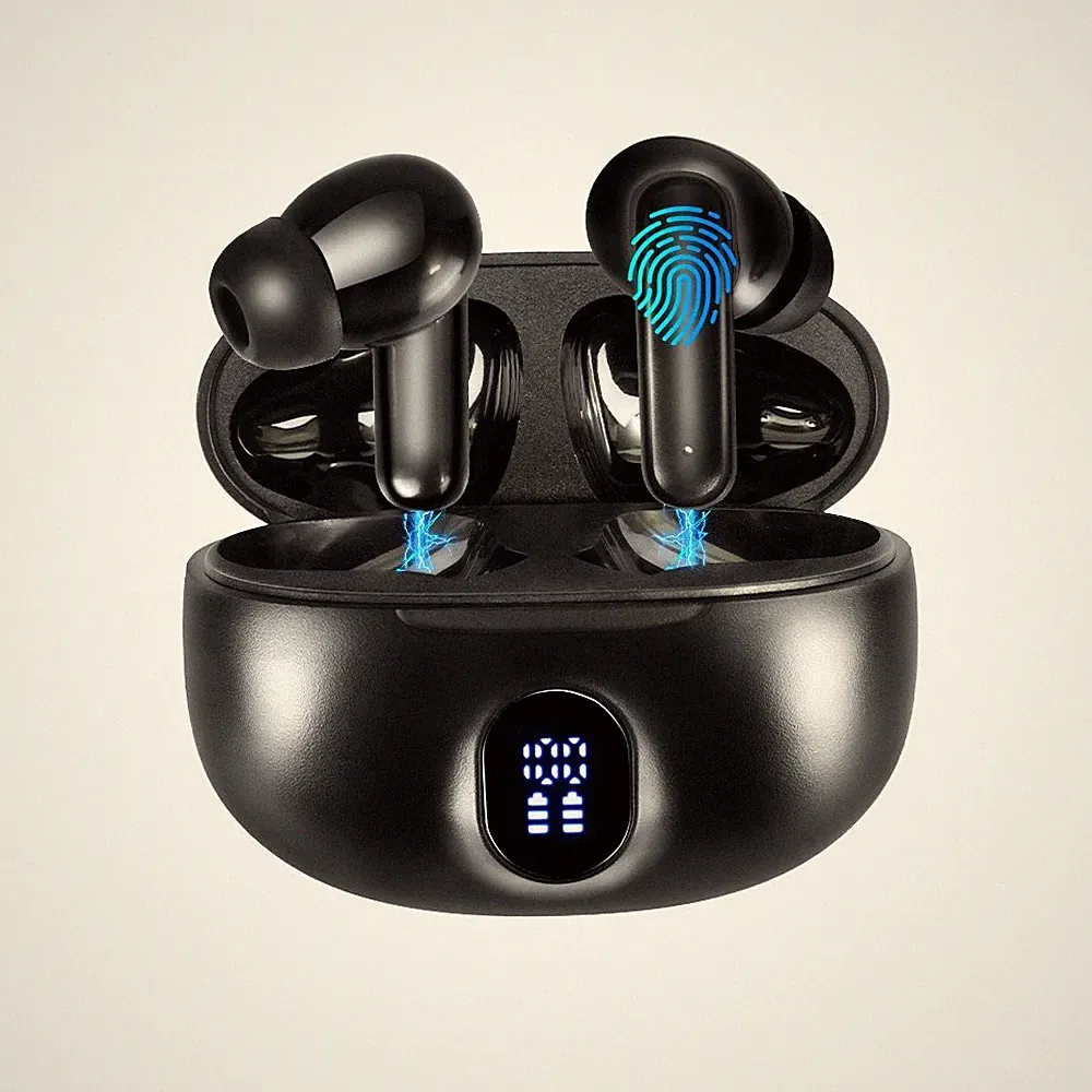 Bluetooth 5.4 Kopfhörer In Ear Ohrhörer Kabellos TWS Sportkopfhörer mit Mikrofon