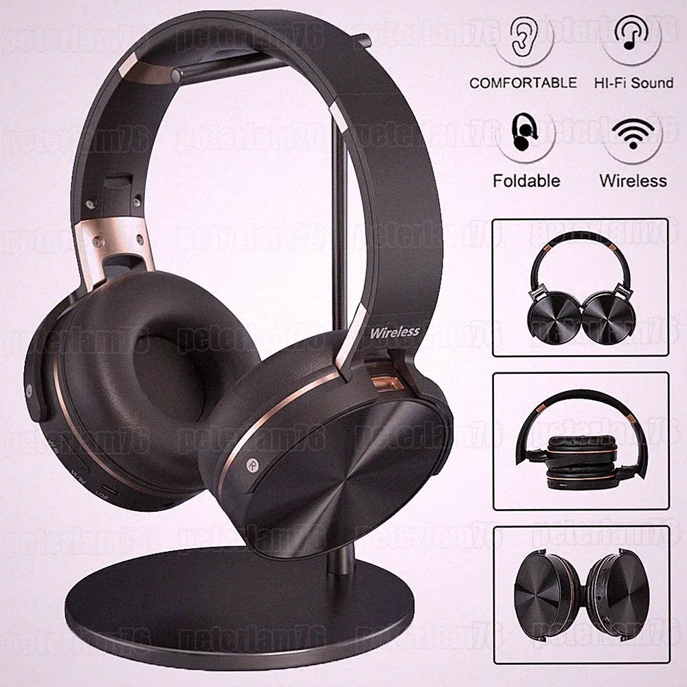 Bluetooth 5.4 Kopfhörer Kabellos Headset Stereo Bass Over-Ear Noise Cancelling