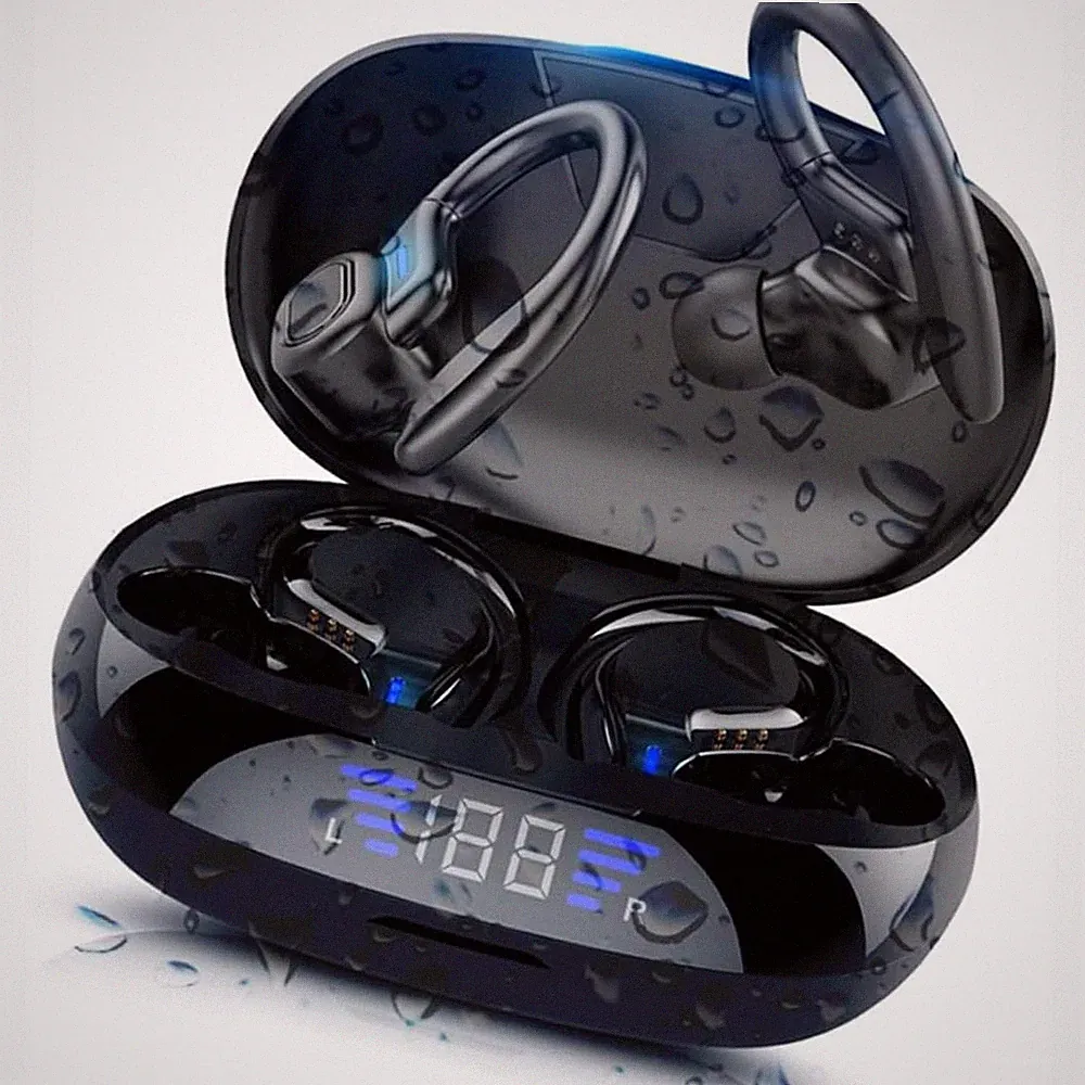 Bluetooth 5.4 Kopfhörer,Open-Ear Kopfhörer Kopfhörer TWS Wireless Sport Ohrhörer