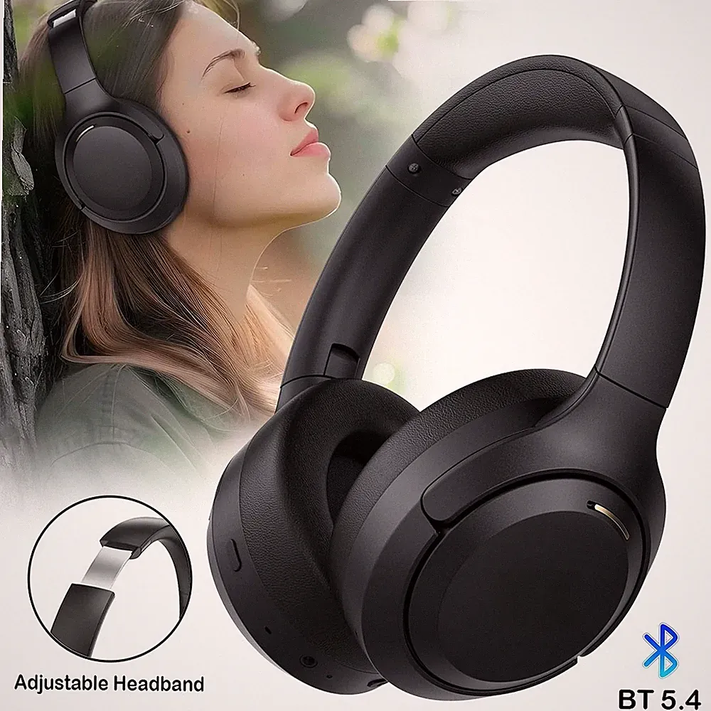 Bluetooth 5.4 Kopfhörer Over Ear Kabellos Headphone Bass Headset Wireless 60H