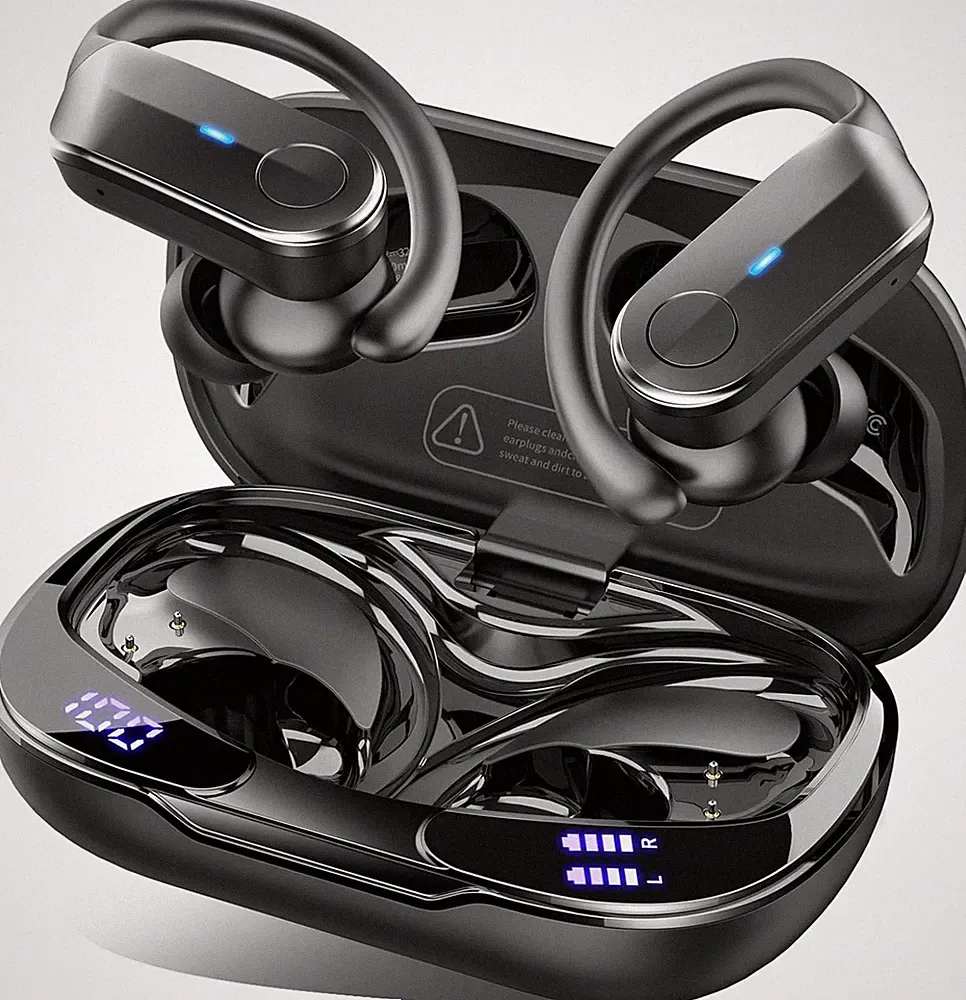 Bluetooth 5.4 Kopfhörer Sport, 70H In Ear Kopfhörer Bluetooth mit 4 Noise C