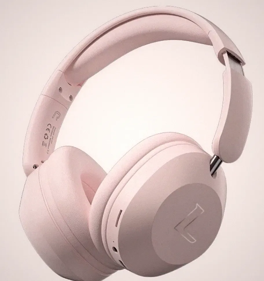 Bluetooth 5.4 Over-Ear Kopfhörer SY-T4 Wireless Headset Mikrofon Rosa Neu
