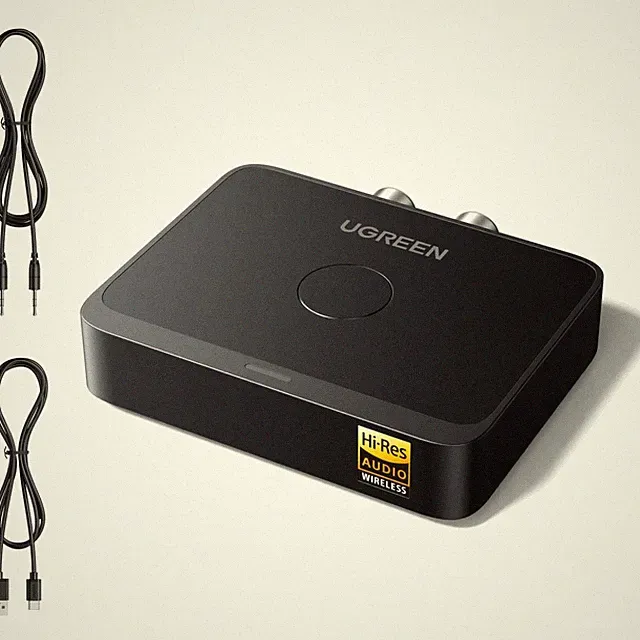 Bluetooth 6.0 Adapter LDAC Hi-Res Audio Stereoanlage Lautsprecher Verstärker...