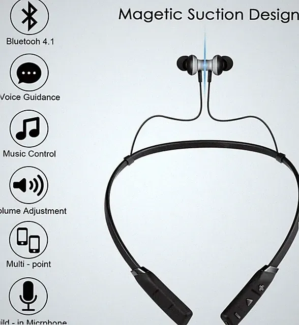 Bluetooth Halsband Ohrhörer Kabellos Kopfhörer Für Redmi Notiz 10 12 11 Pro 5G
