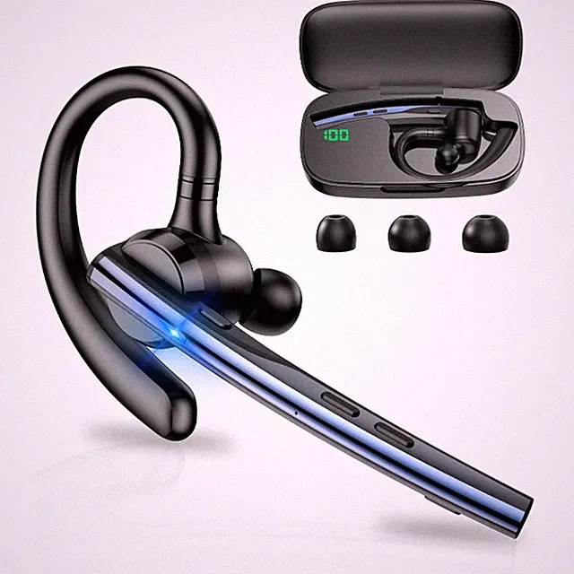 Bluetooth Headset In-Ear Freisprecheinrichtung 72 Stunden Spielzeit 500 mAh Blau