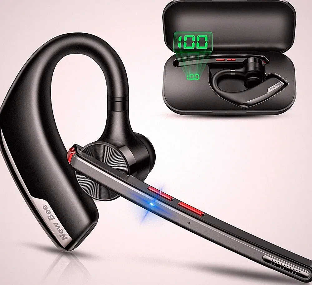 Bluetooth Headset In Ear V5.2 Ladecase 80h Laufzeit Dual Mic Freisprechen