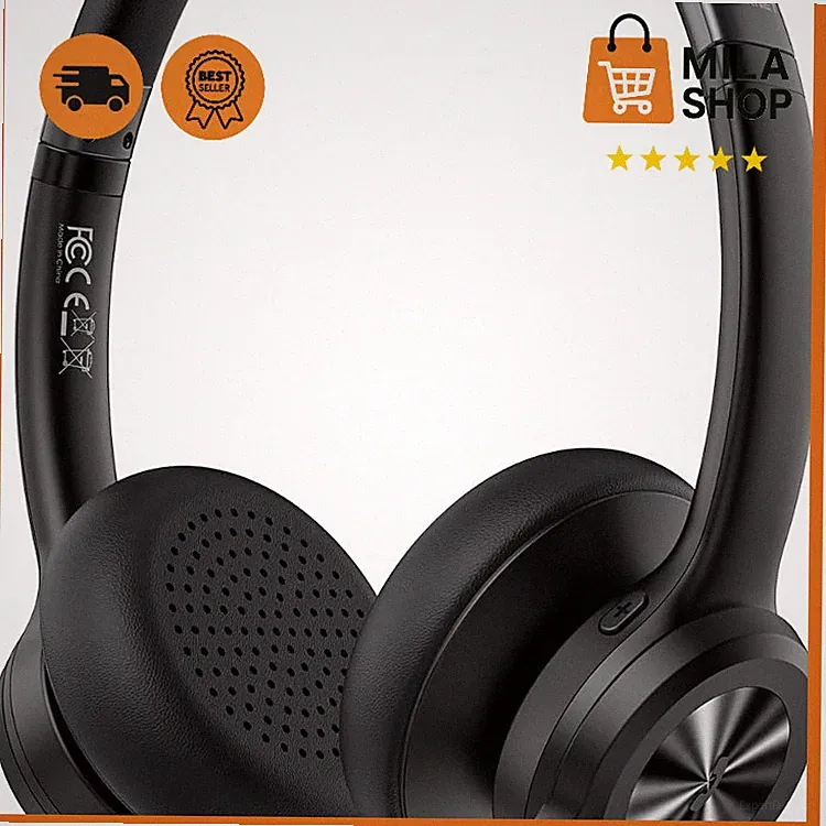 Bluetooth Headset Mikrofon Noise Cancelling Stummschaltung Buero Homeoffice