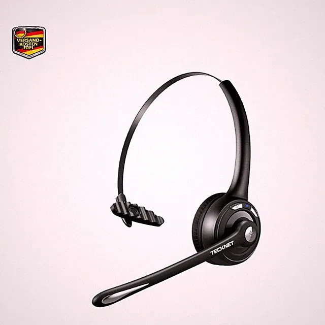 Bluetooth Headset mit Mikrofon 330 Drehbar Kabellos Freisprechen